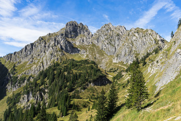 Fototapeta premium Grosse Klammspitze