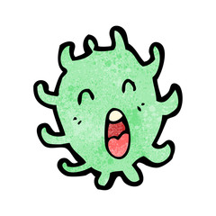 cartoon germ