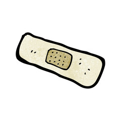 cartoon sticking plaster