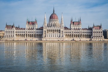 Fototapeta na wymiar budapests impressive archtecture. It is the capital of hungary
