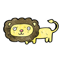 cartoon lion