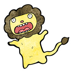 cartoon lion