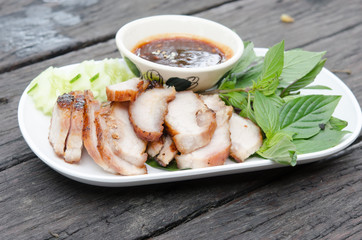 Grilled Pork Neck
