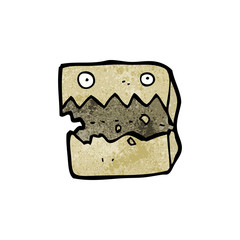 cardboard box cartoon character