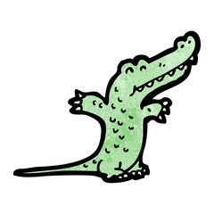 cartoon crocodile