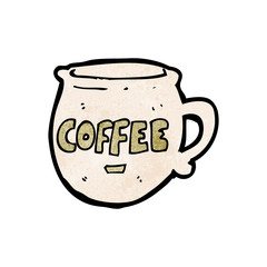 cartoon coffee mug
