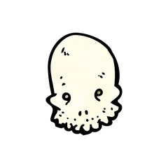 cartoon skull