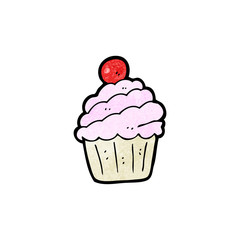 cartoon cupcake
