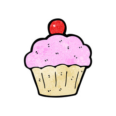 cartoon cup cake