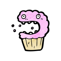 cartoon cup cake