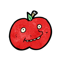 cartoon apple