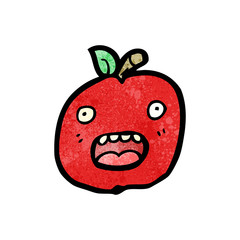 cartoon apple