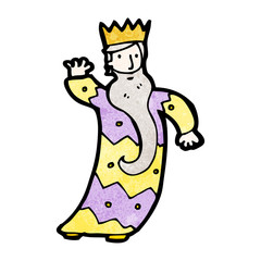 one of the three kings cartoon