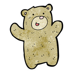 cartoon teddy bear