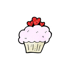 cartoon cupcake