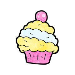 cartoon cup cake