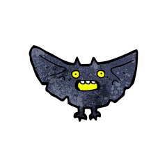 cartoon halloween bat
