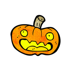 cartoon halloween pumpkin