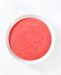 Sweet berry soup