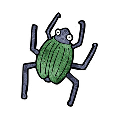 cartoon giant bug