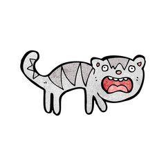 funny cartoon cat