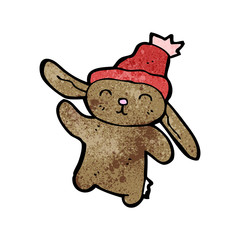 cute little rabbit cartoon