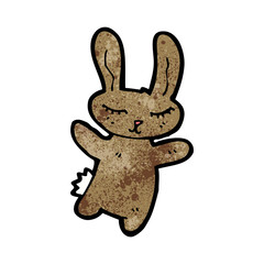 cute cartoon rabbit