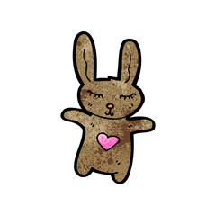 cute cartoon rabbit