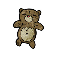 cute teddy bear cartoon