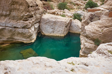 Turquoise Canyon, Oman