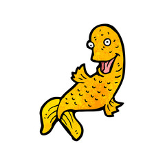 funny cartoon fish