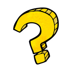 cartoon question mark