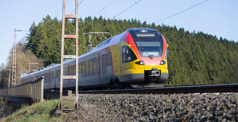 Obraz premium german passenger train