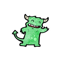 cartoon little imp