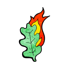 cartoon leaf