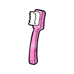 cartoon toothbrush