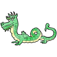 cartoon chinese dragon