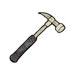 Retro cartoon with texture. Isolated on White.