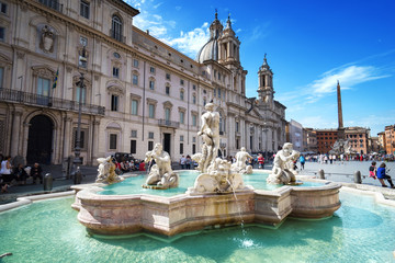 Fototapeta premium Piazza Navona, Rome. Italy