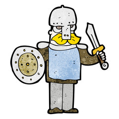 cartoon norse warrior