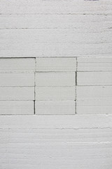  multiple layers of cement block 