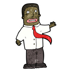 cartoon office guy