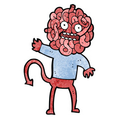 cartoon gross monster