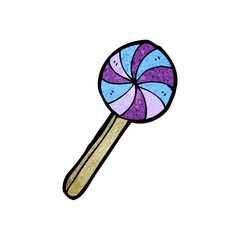cartoon lollipop