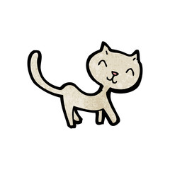 cartoon little cat
