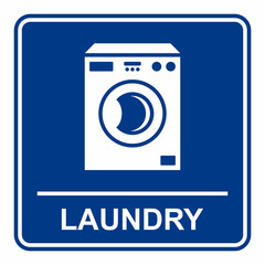 Laundry sign