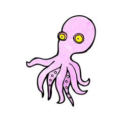 cartoon octopus