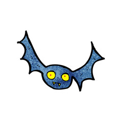 Retro cartoon with texture. Isolated on White.