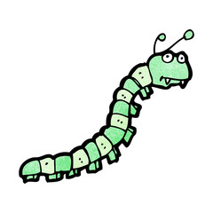 cartoon caterpillar