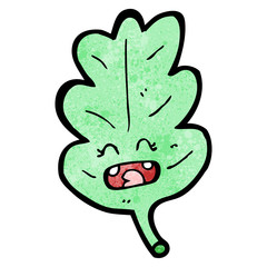 cartoon leaf